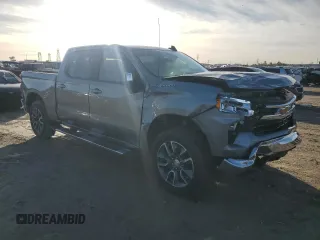2023 Chevrolet Silverado 1500 LT with VIN 2GCPACED5P1140116, listed as a Copart auction lot 88720735 with 11,676 mi miles and Salvage Title. Bid and sale history available at DreamBid. Image 4.