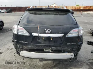 2010 Lexus RX 350 with VIN JTJZK1BA0A2000211, listed as a Copart auction lot 62957225 with 120,554 mi miles and Salvage title. Bid and sale history available at DreamBid. Image 6.