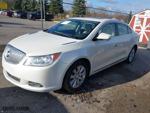 2012 Buick LaCrosse Premium 1 with VIN 1G4GD5ER1CF299017, listed as a IAAI auction lot 41921245 with 145,722 mi miles. Bid and sale history available at carsss.com. Image 2.