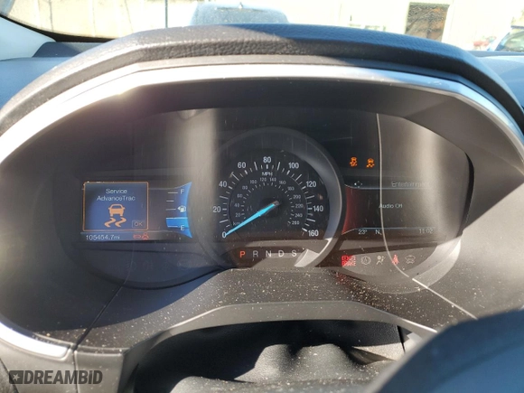 2016 Ford Edge Titanium with VIN 2FMPK4K9XGBC53133, listed as a Copart auction lot 44601205 with 105,454 mi miles and Salvage Title. Bid and sale history available at carsss.com. Image 9.