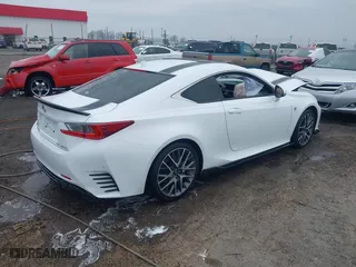 2017 Lexus RC with VIN JTHHA5BC8H5006145, listed as a IAAI auction lot 41544366 with 74,521 mi miles. Bid and sale history available at carsss.com. Image 4.