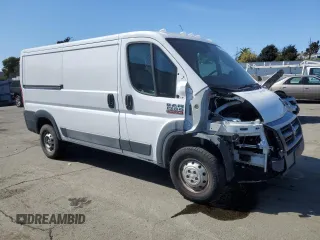 2017 Ram ProMaster Cargo with VIN 3C6TRVAG9HE547676, listed as a Copart auction lot 49311795 with 138,365 mi miles and Clean Title. Bid and sale history available at DreamBid. Image 4.