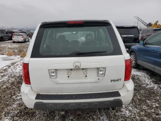 2004 Honda Pilot LX with VIN 2HKYF18144H558186, listed as a Copart auction lot 45425235 with 203,350 mi miles and Clean Title. Bid and sale history available at carsss.com. Image 6.