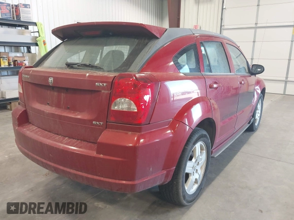 2009 Dodge Caliber SXT with VIN 1B3HB48A79D108706, listed as a IAAI auction lot 41555213 with 159,577 mi miles and . Bid and sale history available at DreamBid. Image 4.