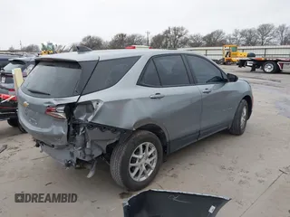 2024 Chevrolet Equinox LS z VIN 3GNAXSEG9RL205583, wystawiony jako IAAI lot #41403166 z przebiegiem 20 199 mil mil oraz . Historia ofert i sprzedaży dostępna na DreamBid. Obrazek 4.