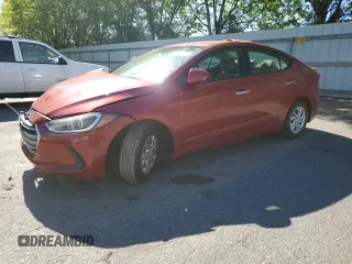 2017 Hyundai Elantra SE z VIN 5NPD74LF4HH193286, wystawiony jako Copart lot #58865125 z przebiegiem Nie podano mil oraz Szkoda całkowita • Salvage title. Historia ofert i sprzedaży dostępna na DreamBid. Obrazek 1.