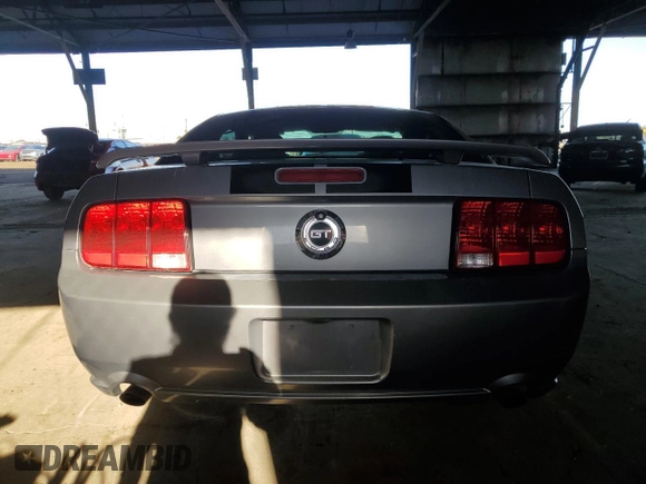 2007 Ford Mustang GT Deluxe with VIN 1ZVFT82HX75325705, listed as a Copart auction lot 50747805 with 157,873 mi miles and Salvage Title. Bid and sale history available at carsss.com. Image 6.