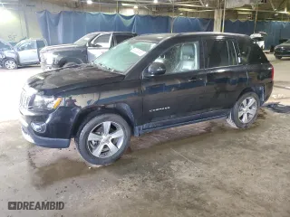 2016 Jeep Compass High Altitude Edition with VIN 1C4NJDEB1GD708457, listed as a Copart auction lot 53028065 with 67,549 mi miles and Salvage Title. Bid and sale history available at carsss.com. Image 1.