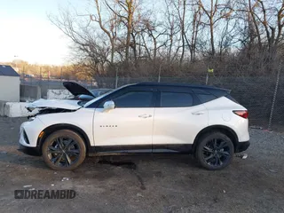 2022 Chevrolet Blazer RS with VIN 3GNKBKRS8NS214678, listed as a IAAI auction lot 41307953 with 23,114 mi miles and . Bid and sale history available at DreamBid. Image 14.