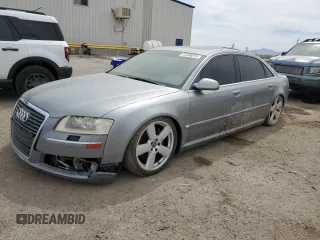 2007 Audi A8 L 4.2L with VIN WAUMV44E97N018006, listed as a Copart auction lot 51090015 with 86,075 mi miles and Salvage Title. Bid and sale history available at carsss.com. Image 1.