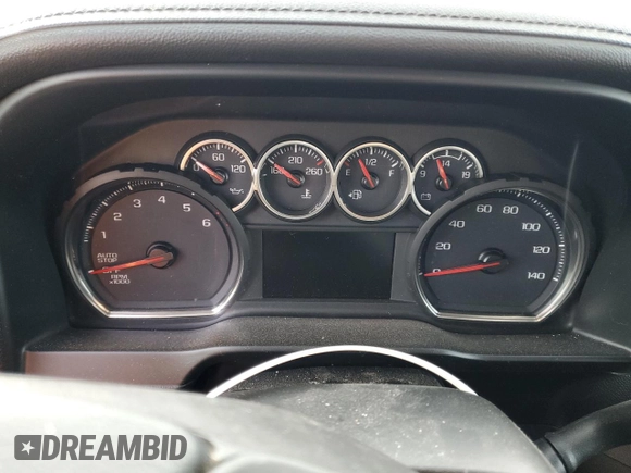 2020 Chevrolet Silverado 1500 LTZ with VIN 1GCUYGED0LZ271963, listed as a Copart auction lot 43504765 with Not Provided miles and Salvage Title. Bid and sale history available at DreamBid. Image 9.