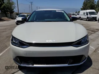 2024 Kia EV6 Wind with VIN KNDC34LA1R5617763, listed as a Copart auction lot 58790344 with 4,650 mi miles and Salvage Title. Bid and sale history available at carsss.com. Image 5.