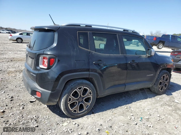 2016 Jeep Renegade Limited with VIN ZACCJADT0GPC84531, listed as a Copart auction lot 45951515 with 191,445 mi miles and Salvage Title. Bid and sale history available at carsss.com. Image 3.
