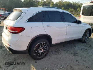 2018 Mercedes-Benz GLC with VIN WDC0G4KBXJV065793, listed as a Copart auction lot 72727284 with 82,360 mi miles and Salvage Title. Bid and sale history available at carsss.com. Image 3.