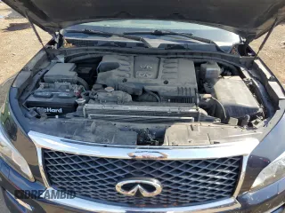 2015 Infiniti QX80 z VIN JN8AZ2NE3F9086651, wystawiony jako Copart lot #54015875 z przebiegiem 137 015 mil mil oraz Szkoda całkowita • Salvage title. Historia ofert i sprzedaży dostępna na DreamBid. Obrazek 12.