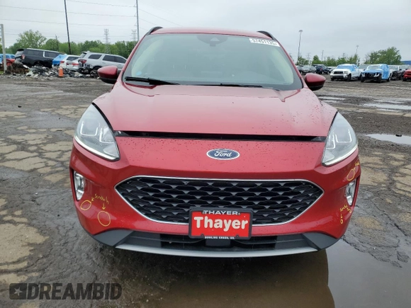 2020 Ford Escape SEL with VIN 1FMCU0H68LUA99184, listed as a Copart auction lot 57451135 with 43,123 mi miles and Salvage title. Bid and sale history available at DreamBid. Image 5.