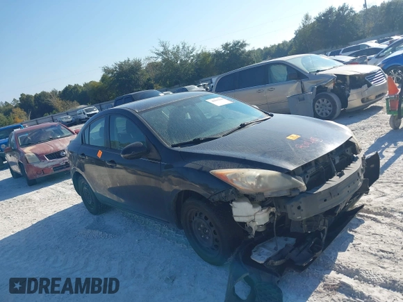 2012 Mazda 3 i Sport with VIN JM1BL1UF7C1523244, listed as a IAAI auction lot 40699608 with 188,560 mi miles and . Bid and sale history available at DreamBid. Image 1.