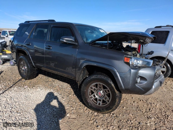 2019 Toyota 4Runner SR5 with VIN JTEBU5JR9K5675869, listed as a Copart auction lot 46940085 with 0 mi miles and Salvage Title. Bid and sale history available at carsss.com. Image 4.