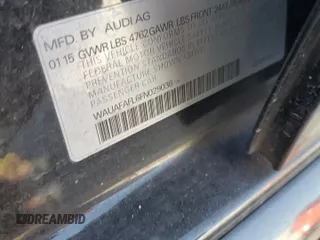 2015 Audi A4 Premium с VIN WAUAFAFL6FN029036, выставлен на аукционе Copart как лот 47070315 с пробегом 136 845 миль миль и Списание • Salvage title. История ставок и продаж доступна на DreamBid. Изображение 12.