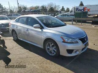 2014 Nissan Sentra S with VIN 3N1AB7APXEY313737, listed as a Copart auction lot 80930794 with 108,135 mi miles and Clean title. Bid and sale history available at DreamBid. Image 4.
