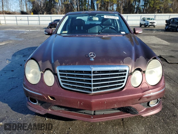 2009 Mercedes-Benz E-Class Luxury 3.5L with VIN WDBUF56XX9B426117, listed as a Copart auction lot 42879105 with 163,467 mi miles and Clean Title. Bid and sale history available at carsss.com. Image 5.
