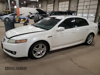 2008 Acura TL with VIN 19UUA66278A047513, listed as a Copart auction lot 52823445 with 240,533 mi miles and Salvage Title. Bid and sale history available at carsss.com. Image 1.