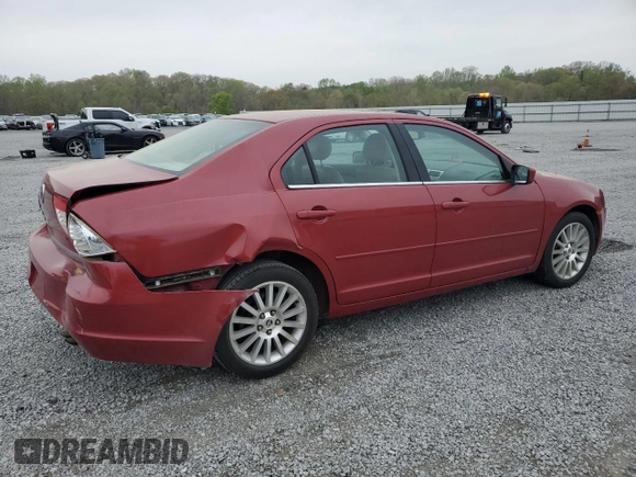 2006 Mercury Milan Premier with VIN 3MEFM08Z06R662458, listed as a Copart auction lot 51348245 with 210,545 mi miles and Salvage Title. Bid and sale history available at carsss.com. Image 3.