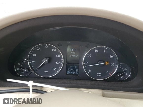 2007 Mercedes-Benz C 280 Luxury с VIN WDBRF54HX7F853577, выставлен на аукционе Copart как лот 44737955 с пробегом 117 950 миль миль и Списание • Salvage title. История ставок и продаж доступна на DreamBid. Изображение 9.