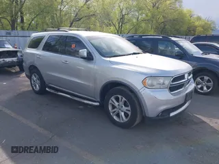 2011 Dodge Durango Crew with VIN 1D4RD4GG4BC742203, listed as a IAAI auction lot 42055195 with Not Provided miles and . Bid and sale history available at carsss.com. Image 1.