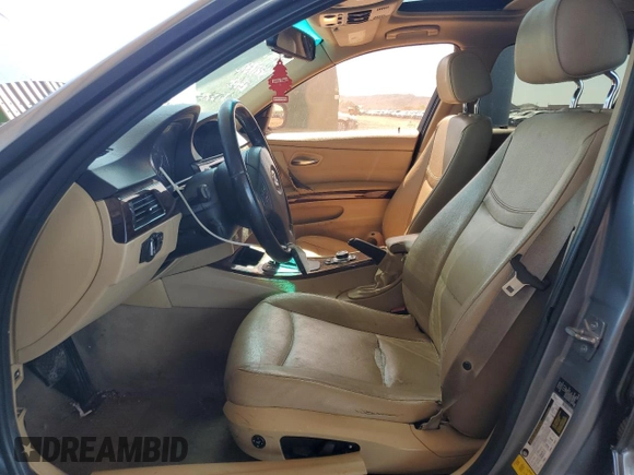 2011 BMW 3 Series 328i with VIN WBAPH5C5XBA448199, listed as a Copart auction lot 61127795 with 158,783 mi miles and Salvage title. Bid and sale history available at DreamBid. Image 7.