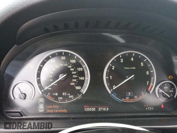 2015 BMW 5 Series 535i xDrive with VIN WBA5B3C54FD544122, listed as a Copart auction lot 86047894 with 125,520 mi miles and Clean Title. Bid and sale history available at carsss.com. Image 9.