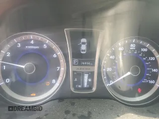 2013 Hyundai Azera с VIN KMHFG4JG5DA204636, выставлен на аукционе Copart как лот 59782945 с пробегом 74 494 миль миль и Списание • Salvage title. История ставок и продаж доступна на DreamBid. Изображение 9.
