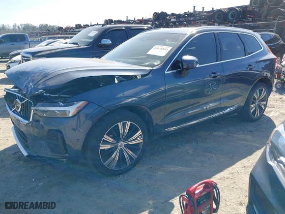 2023 Volvo XC60 Ultimate Bright Theme with VIN YV4L12DF2P1369254, listed as a IAAI auction lot 41678883 with 24,881 mi miles. Bid and sale history available at carsss.com. Image 17.