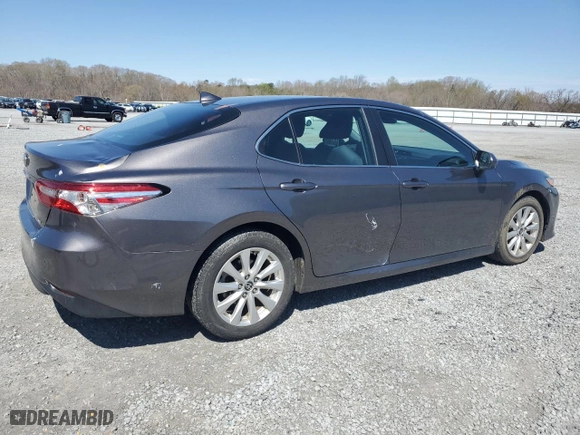2020 Toyota Camry LE with VIN 4T1C11AK9LU994091, listed as a Copart auction lot 50620785 with 80,512 mi miles and Salvage Title. Bid and sale history available at carsss.com. Image 3.
