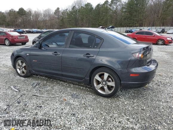 2005 Mazda 3 s with VIN JM1BK323051292231, listed as a Copart auction lot 47745385 with 224,594 mi miles and Salvage Title. Bid and sale history available at carsss.com. Image 2.