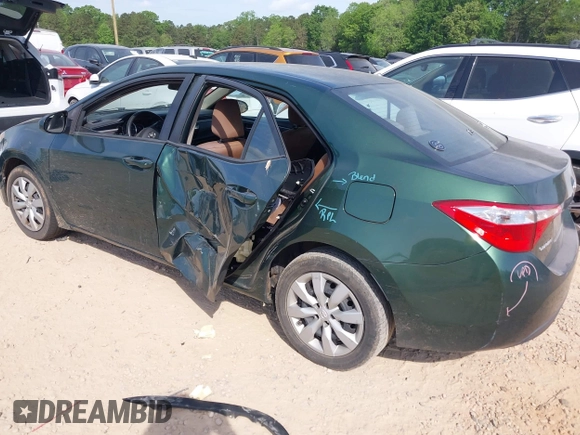 2016 Toyota Corolla L with VIN 2T1BURHE8GC697564, listed as a IAAI auction lot 42039659 with 112,672 mi miles and . Bid and sale history available at DreamBid. Image 3.