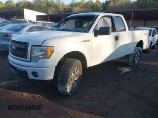 2014 Ford F-150 XL with VIN 1FTFX1EF0EFA23615, listed as a IAAI auction lot 41443935 with 241,426 mi miles. Bid and sale history available at carsss.com. Image 17.