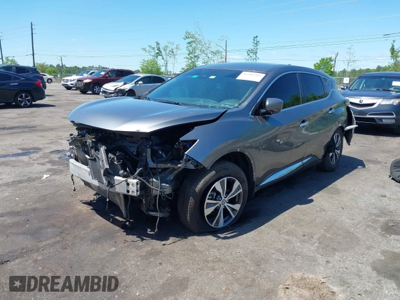 2022 Nissan Murano S with VIN 5N1AZ2AJ1NC121778, listed as a IAAI auction lot 41986383 with 65,218 mi miles and . Bid and sale history available at DreamBid. Image 18.