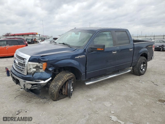 2013 Ford F-150 XL with VIN 1FTFW1EF1DFC33805, listed as a Copart auction lot 51326385 with 109,672 mi miles and Salvage Title. Bid and sale history available at carsss.com. Image 1.