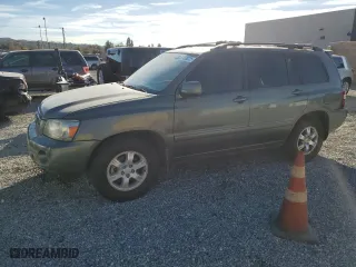 2004 Toyota Highlander with VIN JTEEP21A140040335, listed as a Copart auction lot 87529225 with 198,444 mi miles and Salvage Title. Bid and sale history available at carsss.com. Image 1.