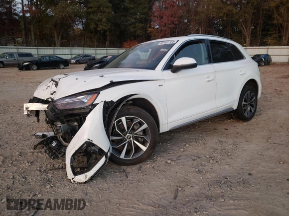 2022 Audi Q5 S line Prestige z VIN WA1FAAFY5N2027730, wystawiony jako Copart lot #82161724 z przebiegiem 114 690 mil mil oraz Szkoda całkowita • Salvage title. Historia ofert i sprzedaży dostępna na DreamBid. Obrazek 1.