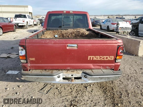 1998 Mazda B-Series Truck SX z VIN 4F4YR12C5WTM39439, wystawiony jako Copart lot #85689024 z przebiegiem 125 357 mil mil oraz Czysty tytuł • Clean title. Historia ofert i sprzedaży dostępna na DreamBid. Obrazek 6.