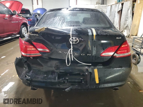 2006 Toyota Avalon XL with VIN 4T1BK36B46U142202, listed as a Copart auction lot 50775285 with 166,704 mi miles and Salvage Title. Bid and sale history available at carsss.com. Image 6.