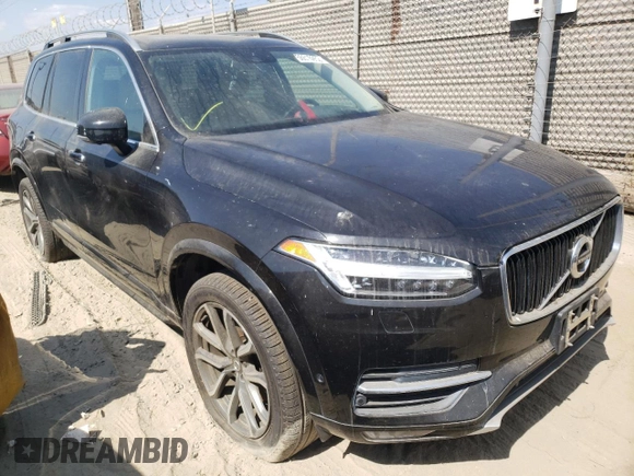 2016 Volvo XC90 T6 Momentum with VIN YV4A22PKXG1090325, listed as a Copart auction lot 56615962 with Not Provided miles. Bid and sale history available at carsss.com. Image 1.