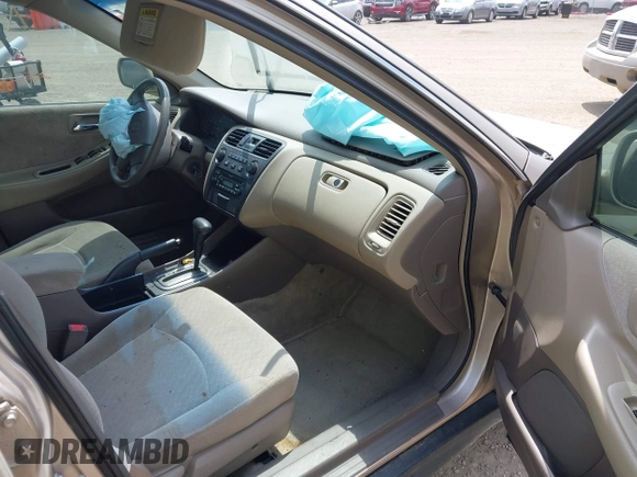 2002 Honda Accord LX z VIN 3HGCG56422G709092, wystawiony jako IAAI lot #42214711 z przebiegiem 94 386 mil mil oraz . Historia ofert i sprzedaży dostępna na DreamBid. Obrazek 5.