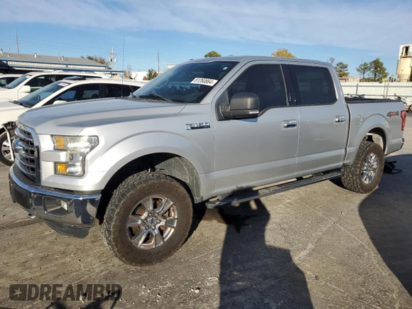 2015 Ford F-150 XLT with VIN 1FTEW1EF0FKD88903, listed as a Copart auction lot 81260864 with 109,547 mi miles and Salvage Title. Bid and sale history available at carsss.com. Image 1.