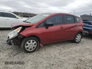 2016 Nissan Note SV with VIN 3N1CE2CP8GL399758, listed as a Copart auction lot 47896965 with 60,651 mi miles and Salvage Title. Bid and sale history available at DreamBid. Image 1.