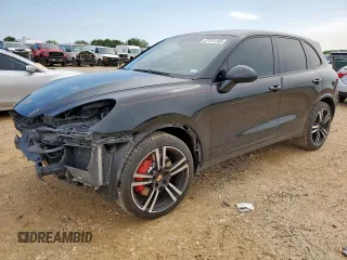 2014 Porsche Cayenne Turbo z VIN WP1AC2A24ELA85601, wystawiony jako Copart lot #57121155 z przebiegiem 91 291 mil mil oraz Szkoda całkowita • Salvage title. Historia ofert i sprzedaży dostępna na DreamBid. Obrazek 1.