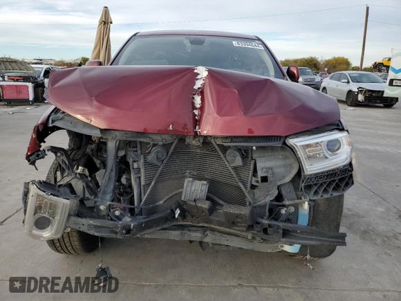 2020 Dodge Durango SXT Plus with VIN 1C4RDJAG7LC262615, listed as a Copart auction lot 83394644 with Not Provided miles and Clean Title. Bid and sale history available at DreamBid. Image 5.