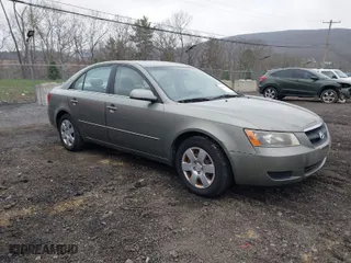 2007 Hyundai Sonata GLS with VIN 5NPET46C87H231988, listed as a IAAI auction lot 41983003 with 109,122 mi miles. Bid and sale history available at carsss.com. Image 1.